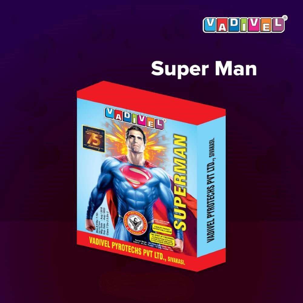 3 1/2 INCH KUMKI / SUPERMAN